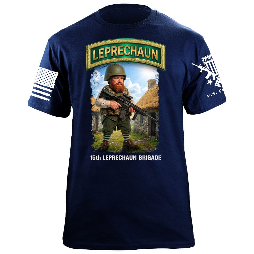 Leprechaun Tab T-Shirt Shirts 88040-S-NAVY