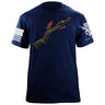 Lever Action Cardinal T-Shirt Shirts 87314-S-NAVY