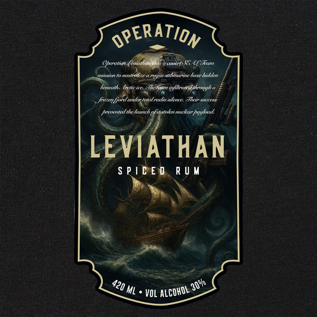Leviathan Rum Label T-Shirt Shirts 
