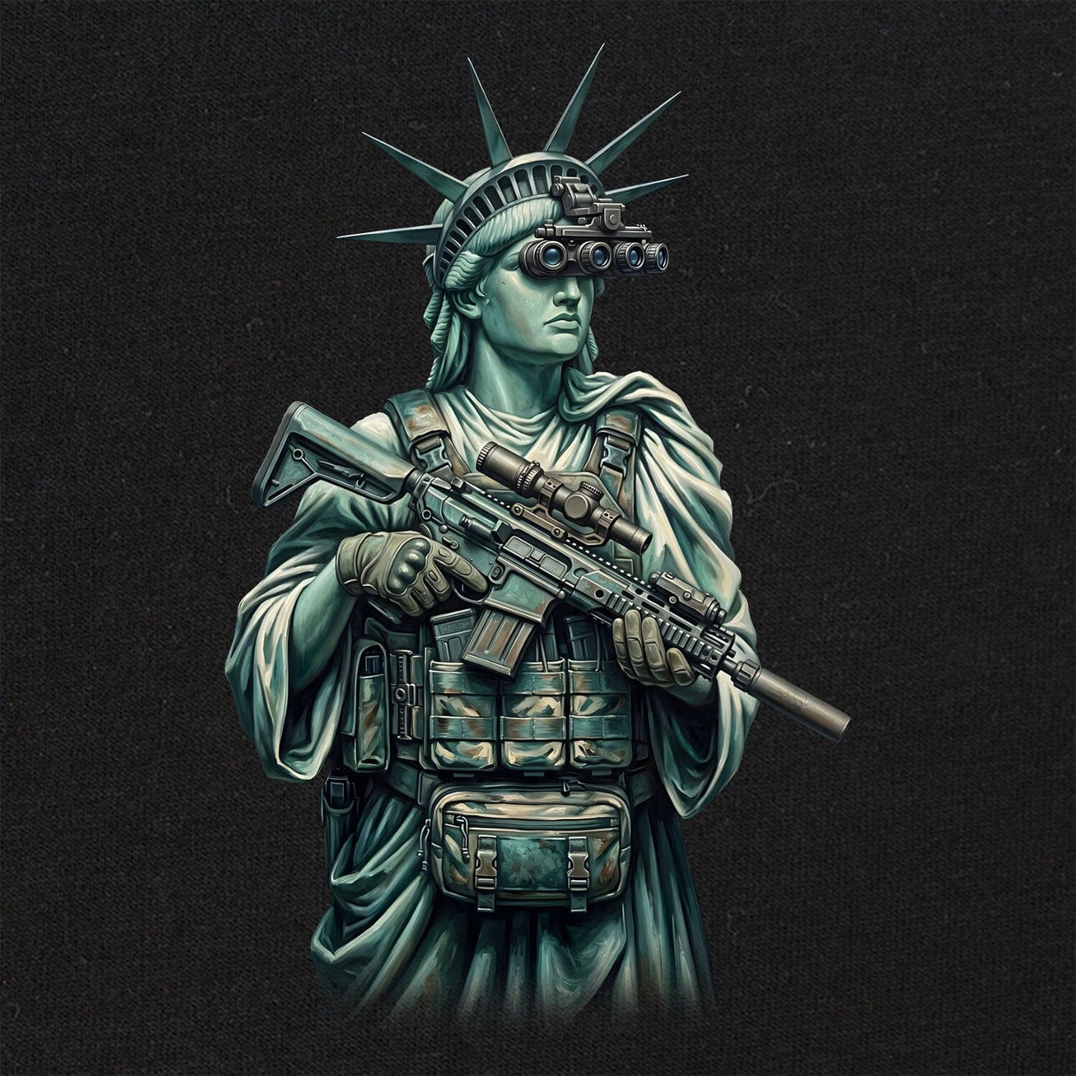 Operator of Liberty T-Shirt *NEEDS T-SHIRT IMAGES* Shirts 88208-S-BK