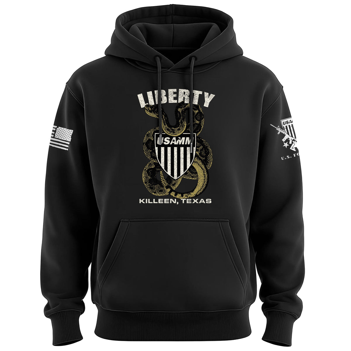 Liberty Snake Hoodie Hoodies 100146-S-BK