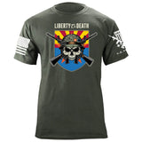 Liberty or Death Arizona Skull T-Shirt Shirts 87017-S-MG