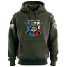 Liberty or Death Texas Skull Hoodie Hoodies 100144-S-MG