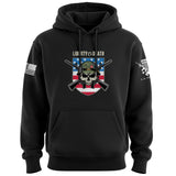 Liberty or Death USA Skull Shield Hoodie