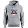 Liberty or Death USA Skull Shield Hoodie Hoodies 100145-S-HG