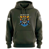 Liberty or Death Arizona Skull Hoodie