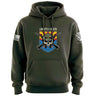 Liberty or Death Arizona Skull Hoodie Hoodies 100141-S-MG
