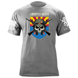 Liberty or Death Arizona Skull T-Shirt Shirts 87017-S-HG