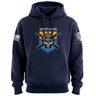 Liberty or Death Arizona Skull Hoodie Hoodies 100141-S-NAVY