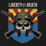 Liberty or Death Arizona Skull Hoodie