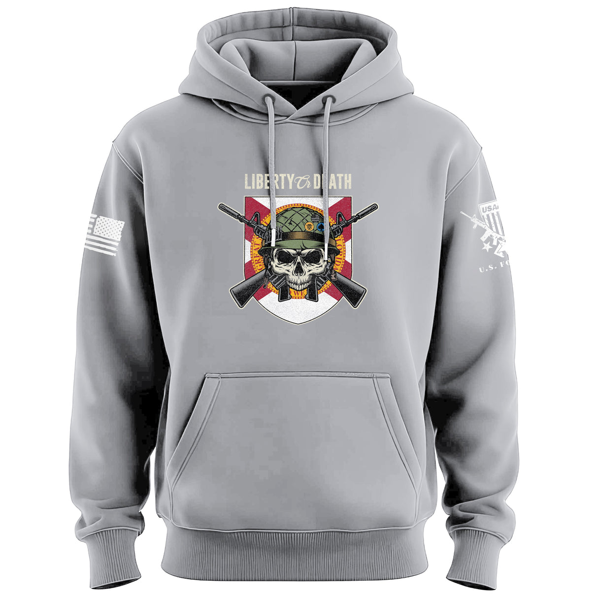 Liberty or Death Florida Skull Hoodie