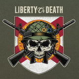 Liberty or Death Florida Skull Hoodie
