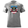 Liberty or Death USA Skull Shield T-Shirt Shirts 87029-S-HG