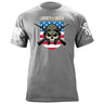 Liberty or Death USA Skull Shield T-Shirt Shirts 87029-S-HG