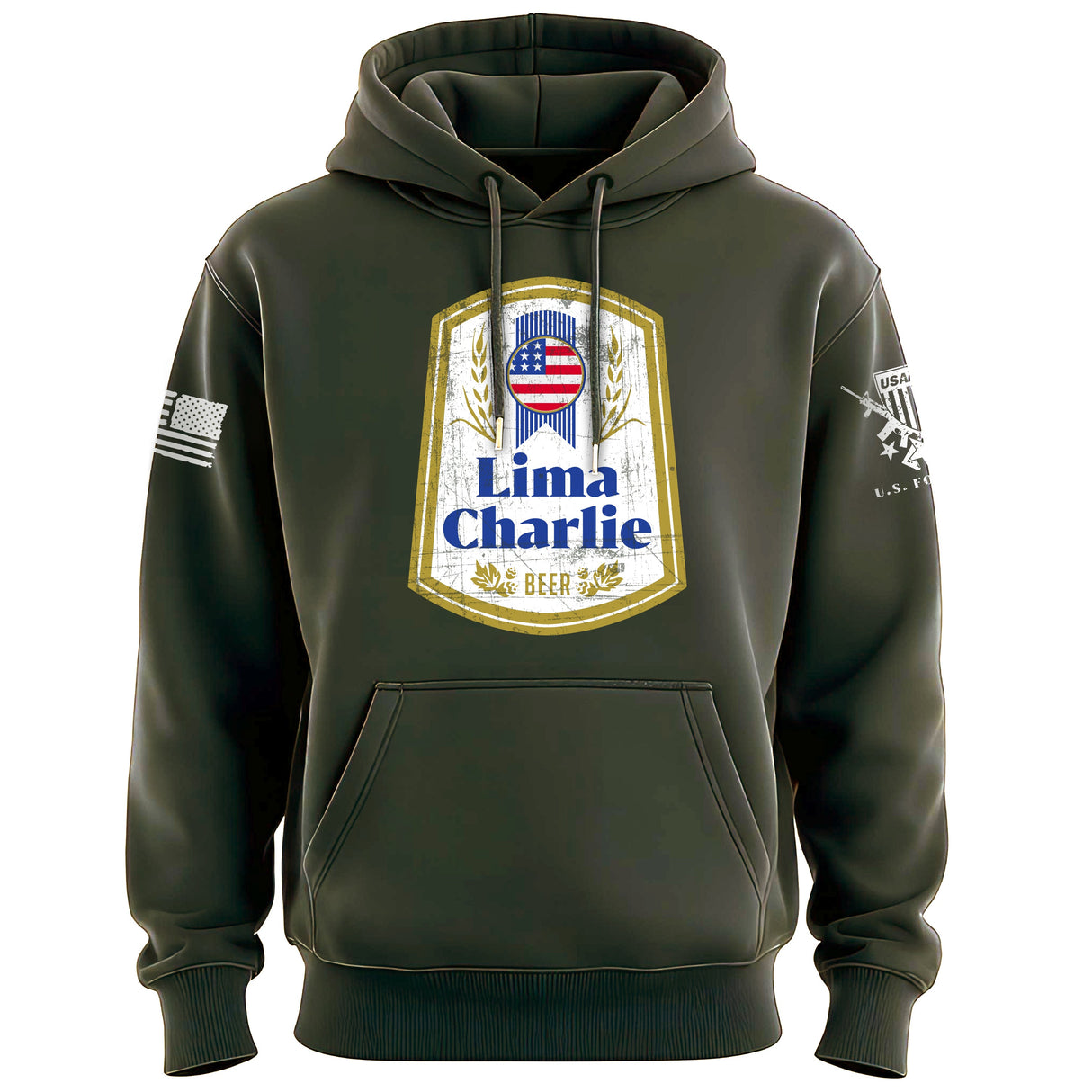 Lima Charlie Beer Hoodie