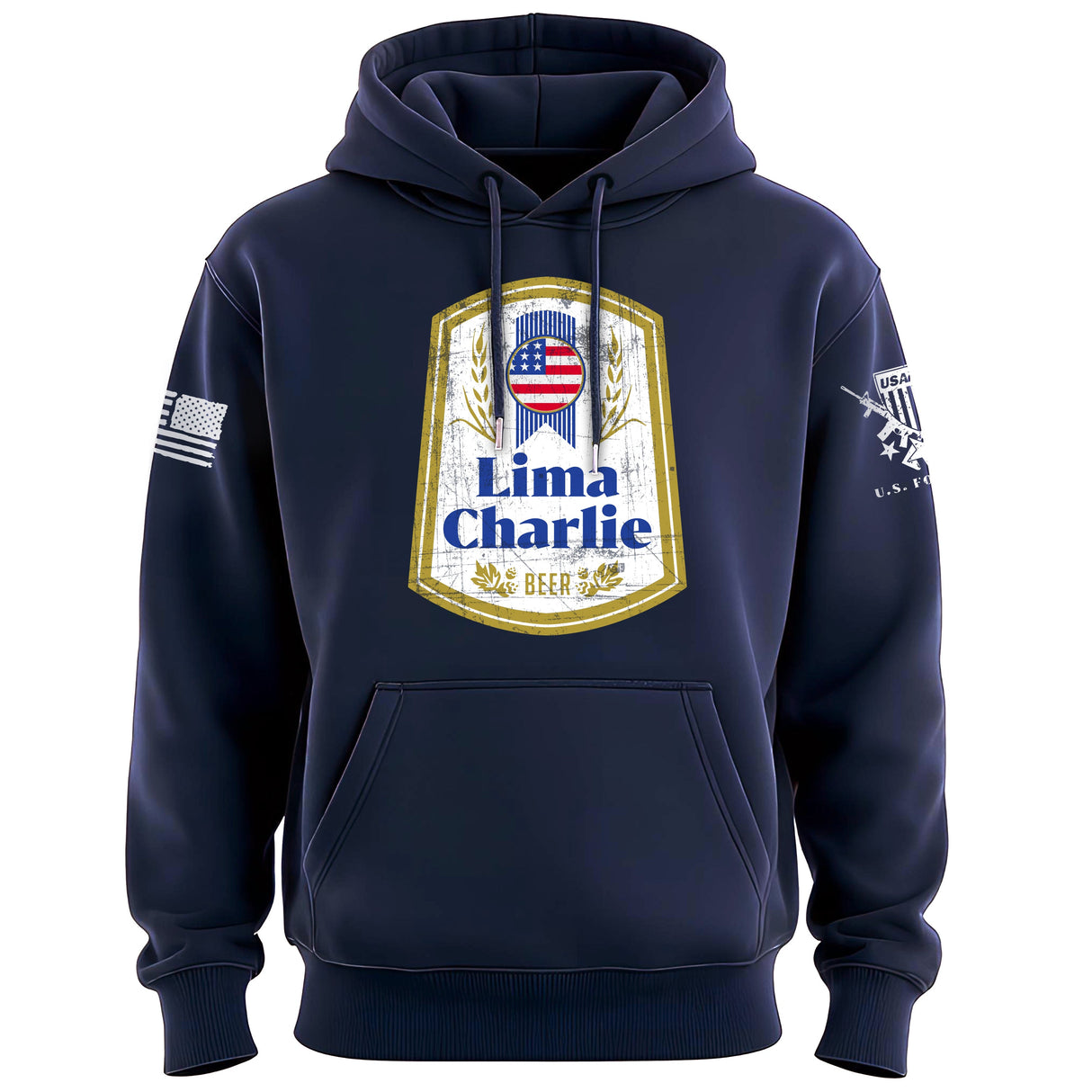Lima Charlie Beer Hoodie