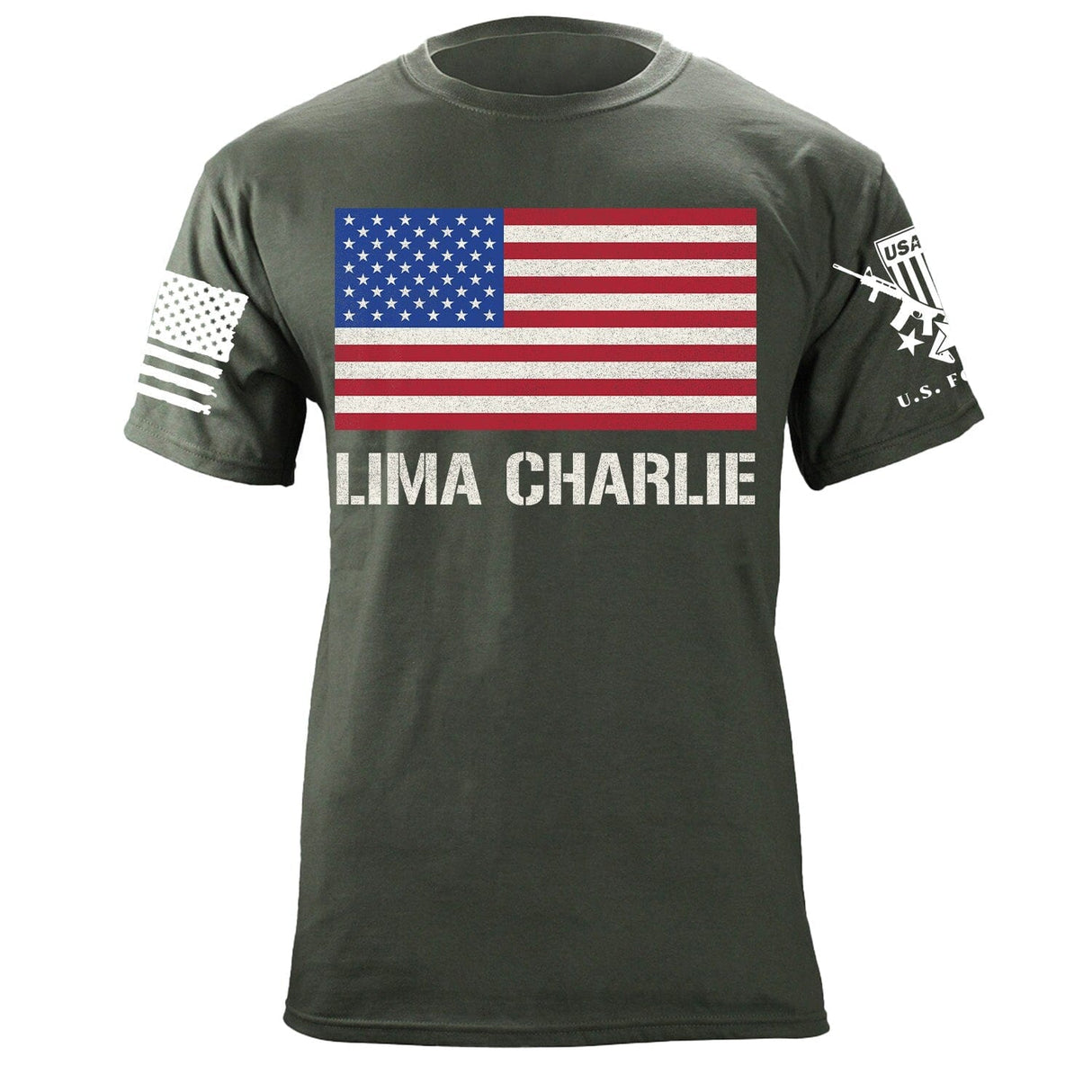 Lima Charlie USA T-shirt Shirts 87136-S-MG