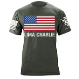 Lima Charlie USA T-shirt Shirts 87136-S-MG