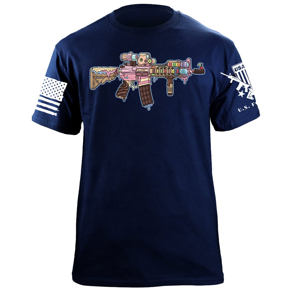 M4 Ice Cream T-Shirt Shirts 88079-S-NAVY
