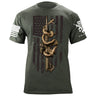 M4 Snake Flag T-Shirt Shirts 88080-S-MG