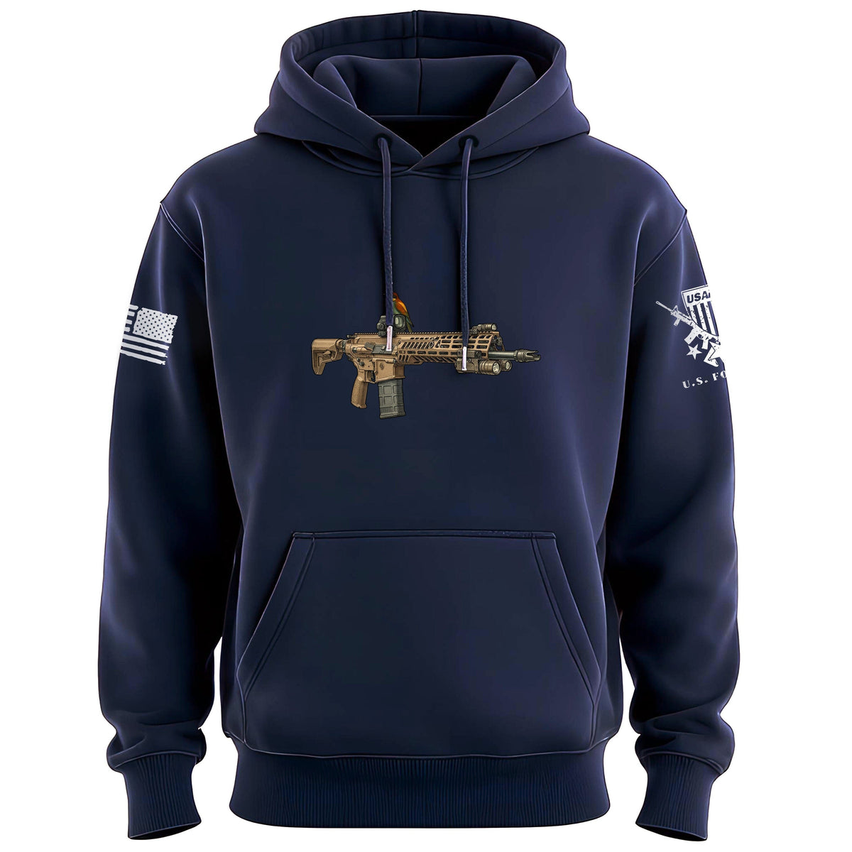 M7 Bird Hoodie Hoodies 100155-S-NAVY