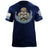 Marine Bulldog T-Shirt Shirts 88131-S-NAVY