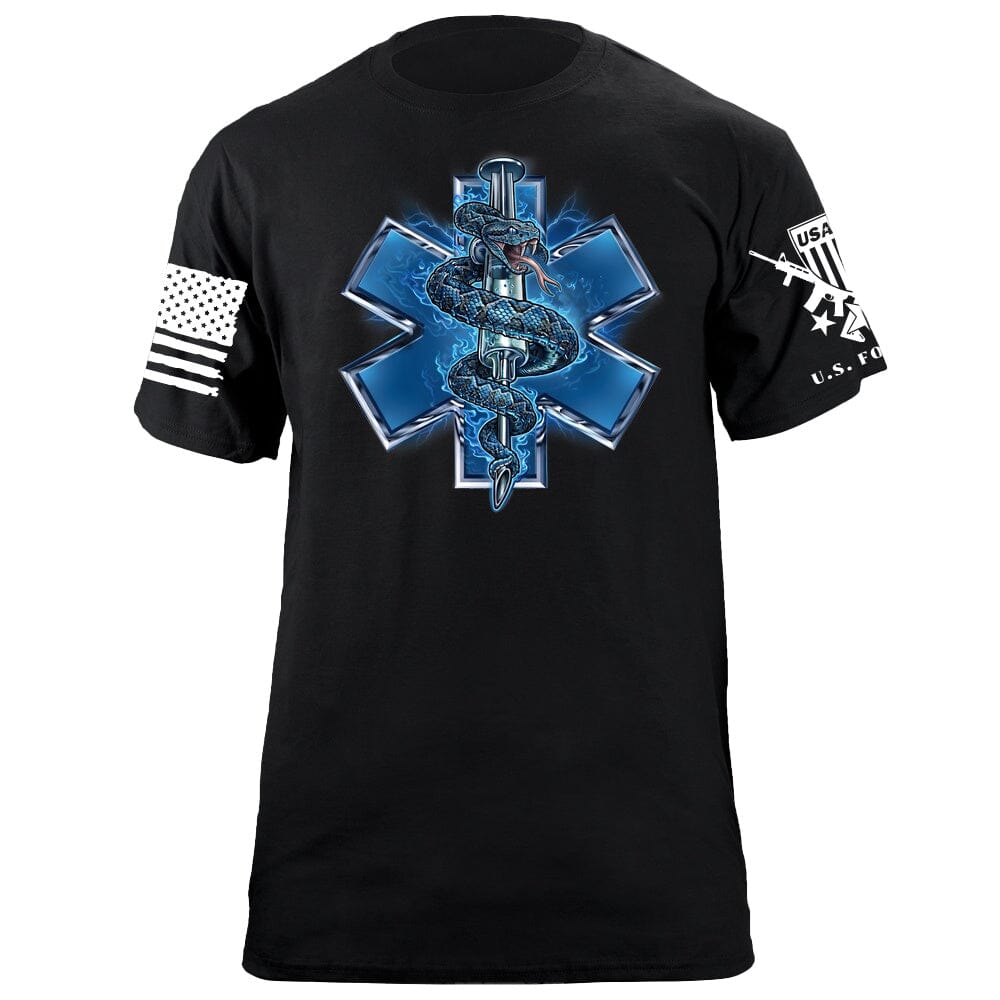 Medic Rattler T-Shirt Shirts 88209-S-BK