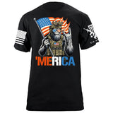 'Merica Squatch T-Shirt Shirts 88133-S-BK