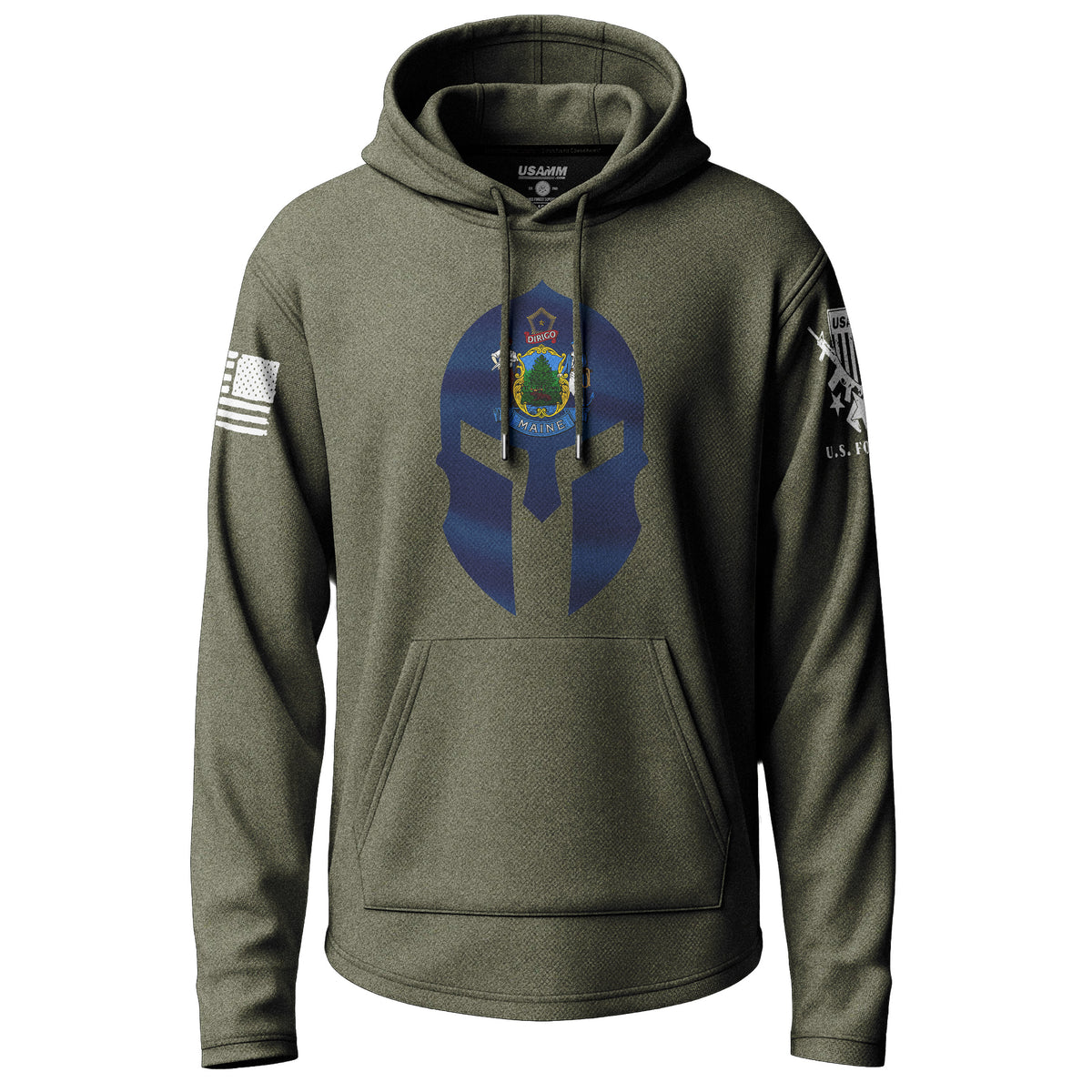 Maine Spartan Lightweight Hoodie