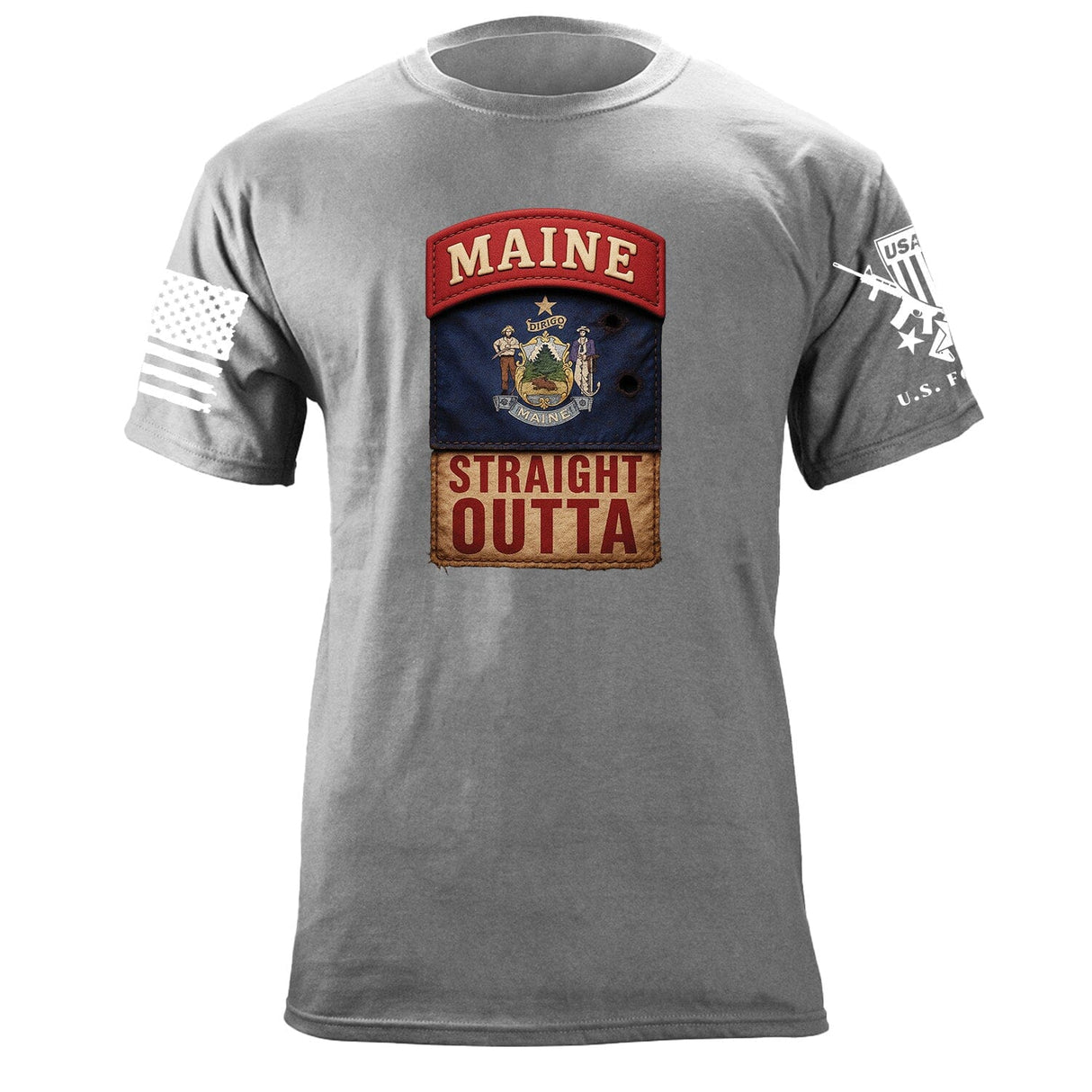 State Tab Shirt: Maine Shirts 86406-S-HG