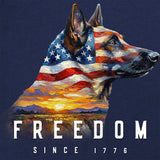 Malinois Freedom T-Shirt Shirts 