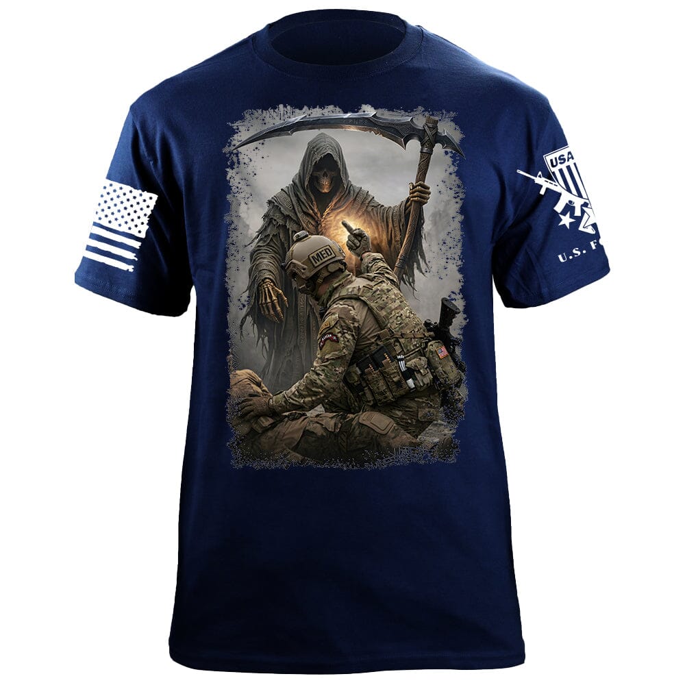 Medic F-Death T-Shirt Shirts 88081-S-NAVY