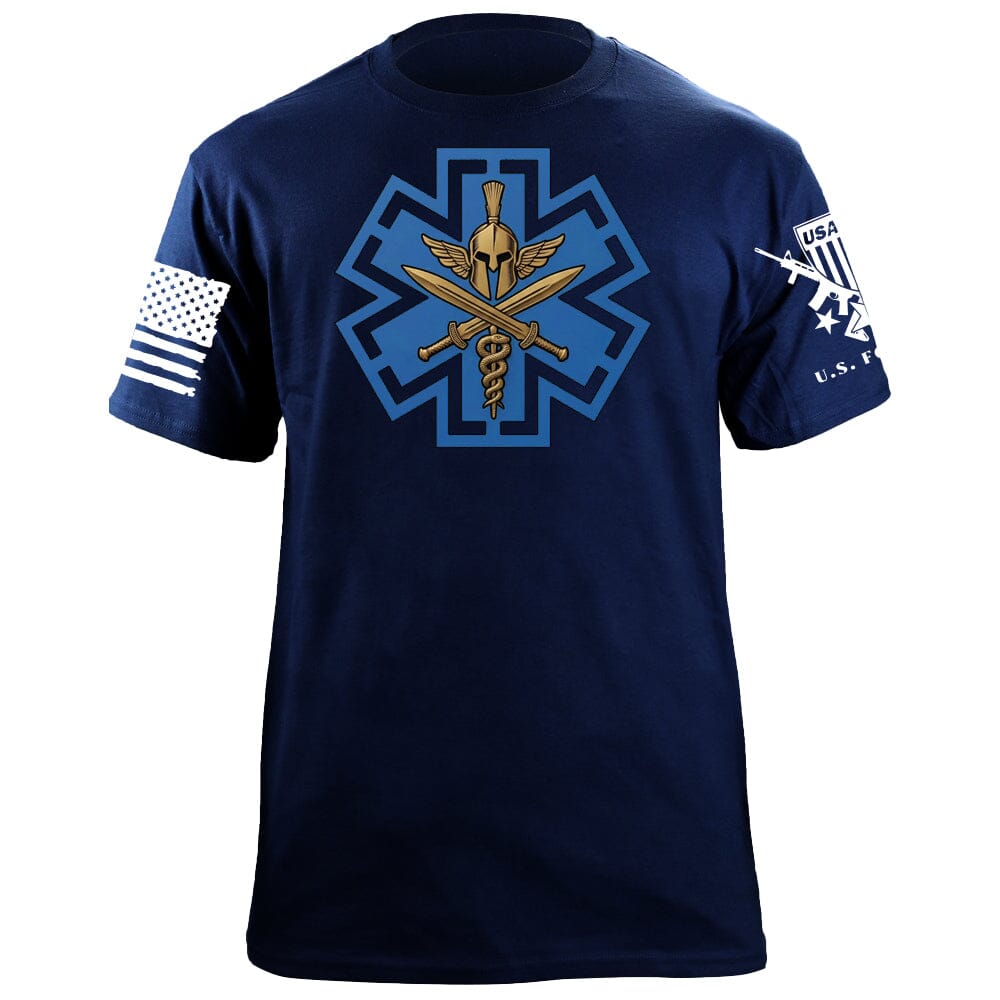 Medic Tactical T-Shirt Shirts 88132-S-NAVY