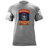 State Tab Shirt: Michigan Shirts 86407-S-HG