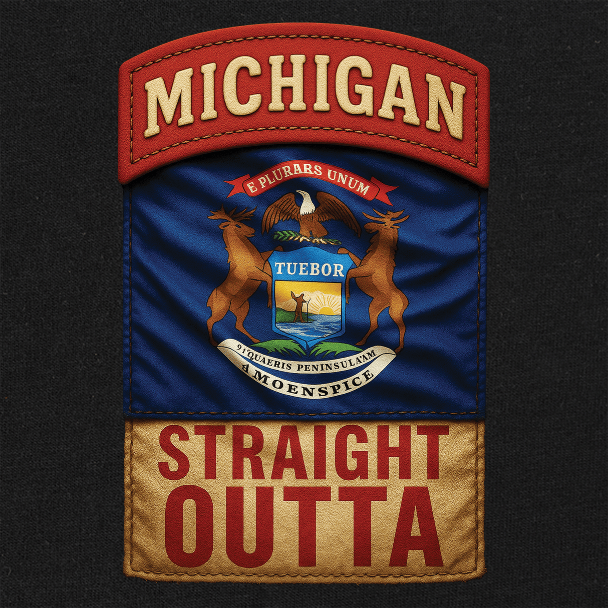 State Tab Shirt: Michigan Shirts 