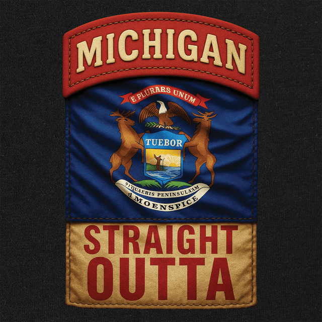 State Tab Shirt: Michigan Shirts 