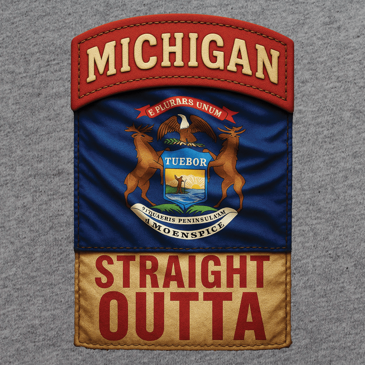 State Tab Shirt: Michigan Shirts 