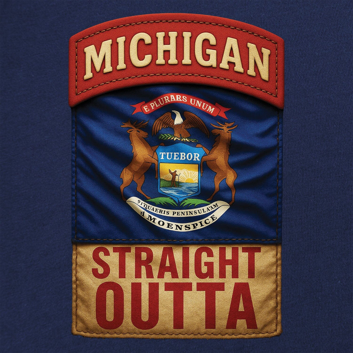 State Tab Shirt: Michigan Shirts 