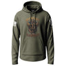 Midnight Hammer Snake - American Flag Lightweight Hoodie