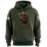 Midnight Hammer Snake - American Flag Hoodie