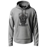Midnight Hammer Snake - Metal Lightweight Hoodie
