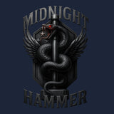 Midnight Hammer Snake - Metal Hoodie