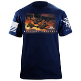 Military Freefall T-Shirt Shirts 88134-S-NAVY