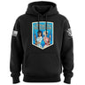 Military Wives Shield Hoodie Hoodies 100161-S-BK