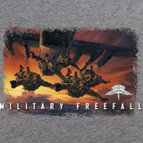 Military Freefall T-Shirt Shirts 