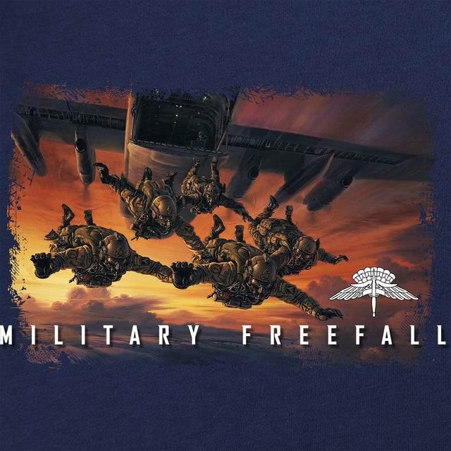 Military Freefall T-Shirt Shirts 