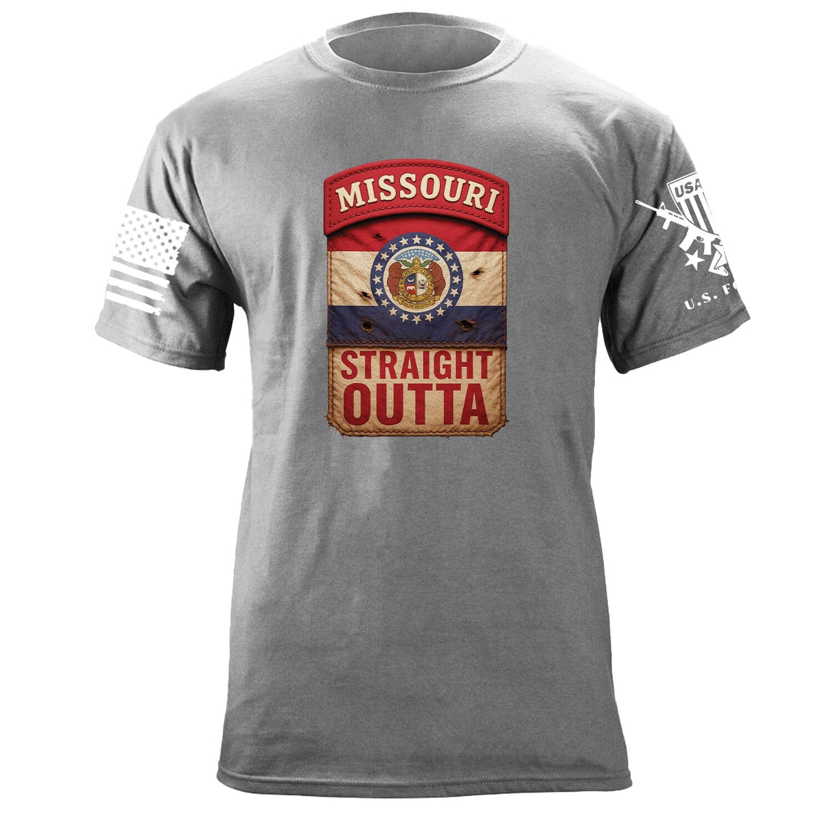 State Tab Shirt: Missouri Shirts 86409-S-HG