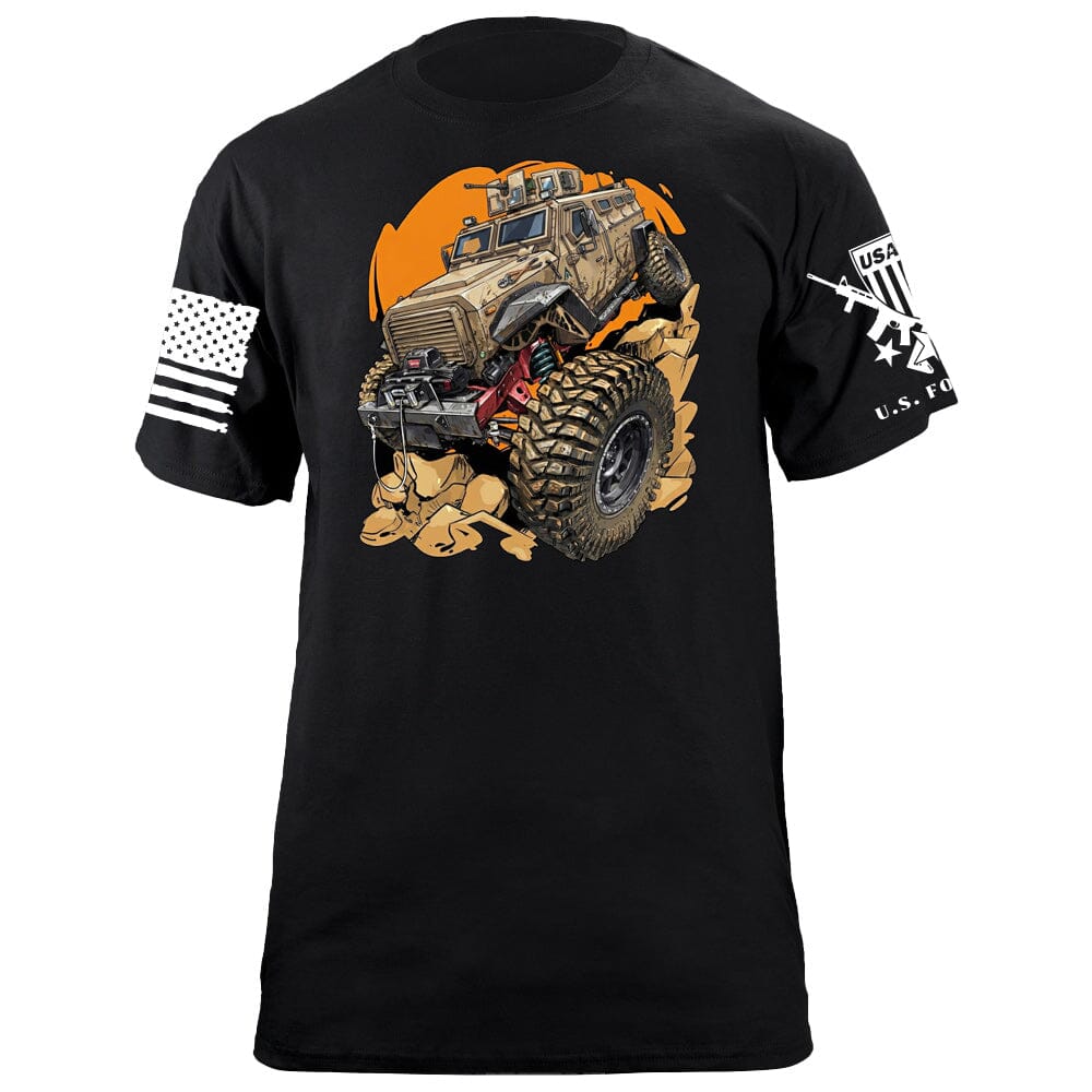 MRAP Monster Truck T-Shirt Shirts 88043-S-BK