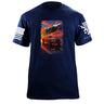 Mustang F14 T-Shirt Shirts 87439-S-NAVY