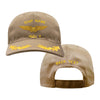 US Navy Custom Ship Cap - Coyote - Naval Astronaut Officer Gold Hats and Caps NAVAL-ASTRONAUT-GOLD.COY.CAPTAIN